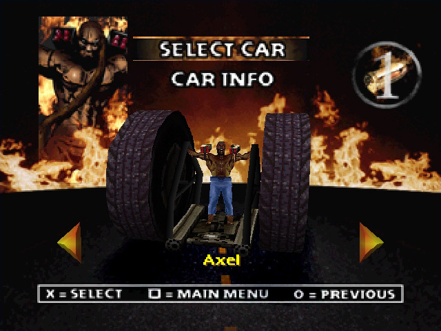 Игру Twisted Metal 2 Игру Twisted Metal 2