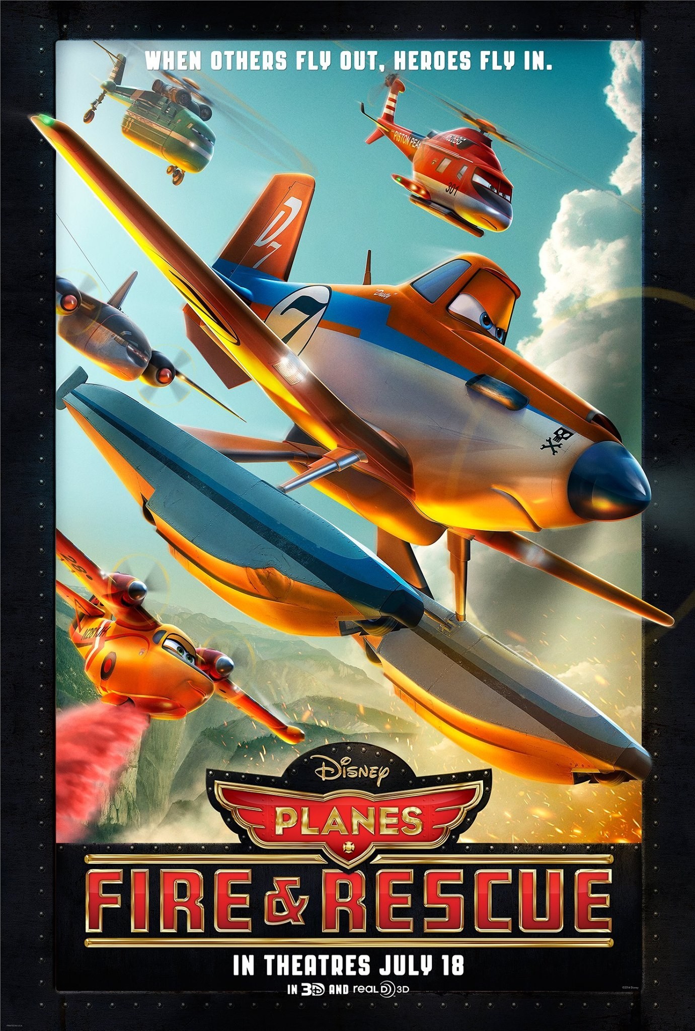 Рецензии на фильм Самолеты Огонь и вода / Planes Fire